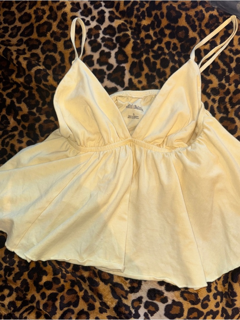 Pale Yellow Top